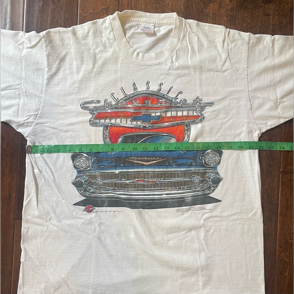 Vintage Mens Tshitr CHEVROLET Classic 1995 Racing Nascar Y2K American style XL - Picture 3 of 5